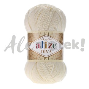Alize Diva 383 - ecru