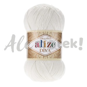 Alize Diva 450 - perłowy