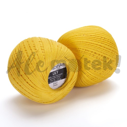 Lily YarnArt 6347 - żółty