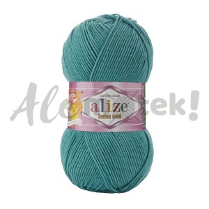 Alize Cotton Gold 156 - ciemny aqua