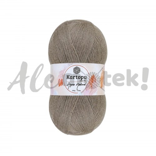 Kartopu Angora Natural - 899 - jasny brązowy
