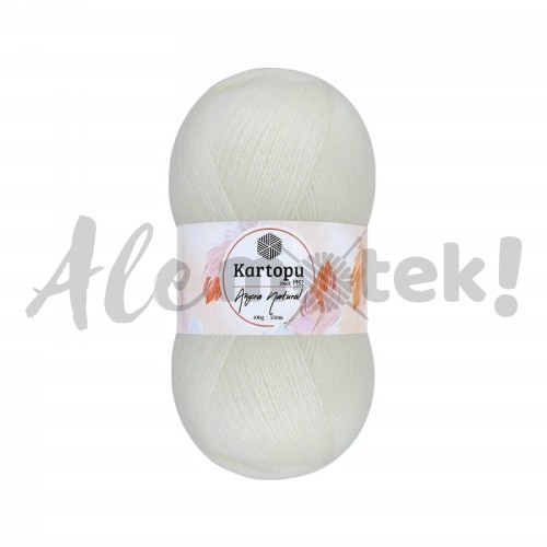 Kartopu Angora Natural - 013 - perłowy