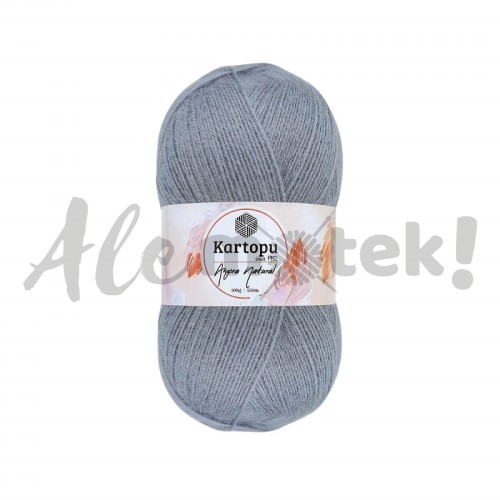 Kartopu Angora Natural - 989- ciemny popiel