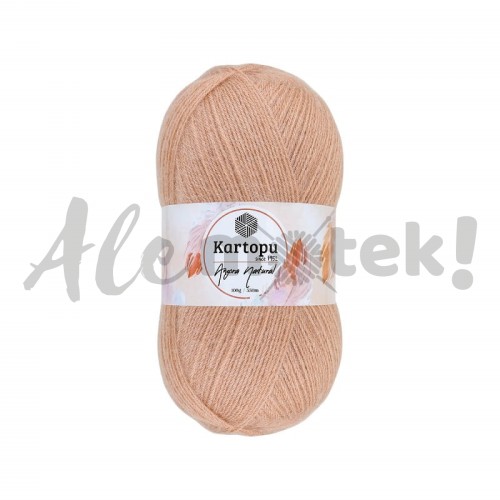 Kartopu Angora Natural - 841 - blady łososiowy