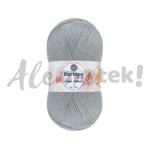 Kartopu Angora Natural - 988- jasny popiel