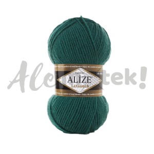 Włóczka Alize Lanagold 507 morski 51% Akryl 49% Wełna 240 metrów 100 gr