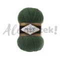 Włóczka Alize Lanagold 118 zielona sosna 51% Akryl 49% Wełna 240 m 100gr