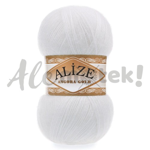 Alize Angora Gold 55 - biały