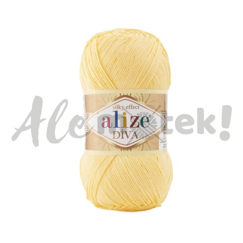 Alize Diva 187 - cytrynowy