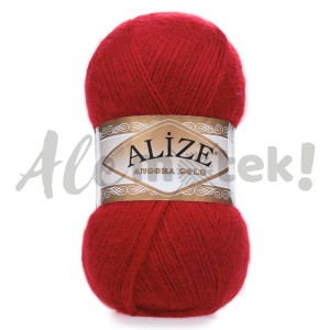 Alize Angora Gold 106 - czerwony