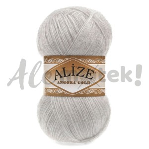 Alize Angora Gold 208 - jasny popielaty