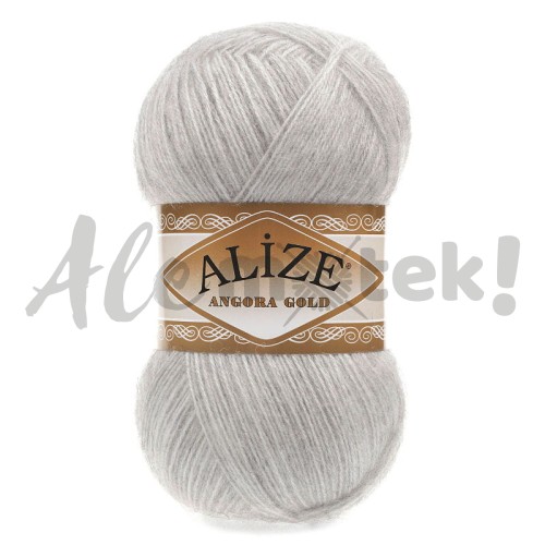 Alize Angora Gold 208 - jasny popielaty