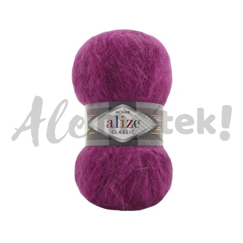 Alize Mohair Classic 209- fuksja