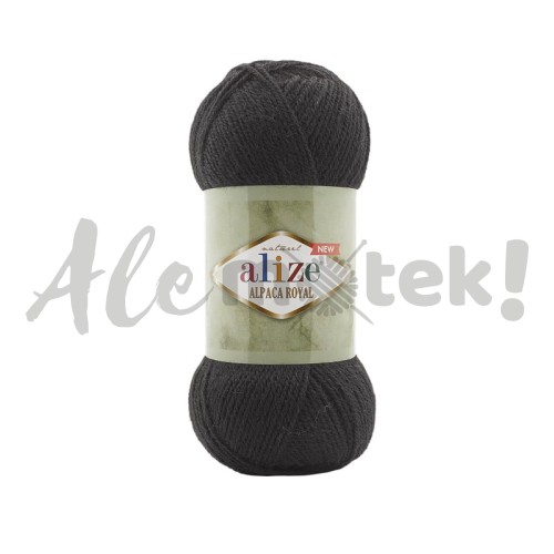 Alize Alpaca Royal 60 - czarny