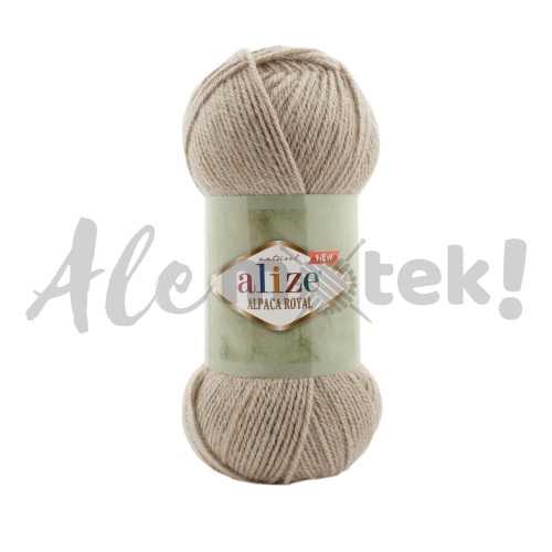 Alize Alpaca Royal 695 - chłodny beż
