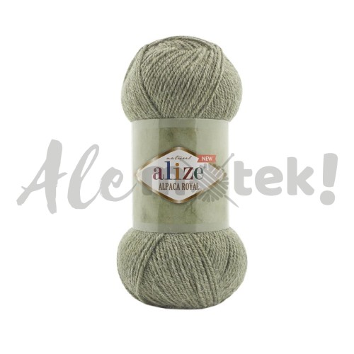 Alize Alpaca Royal 285 - suszona mięta