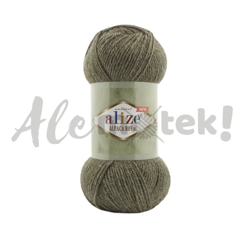 Alize Alpaca Royal 577 - zieleń militarna
