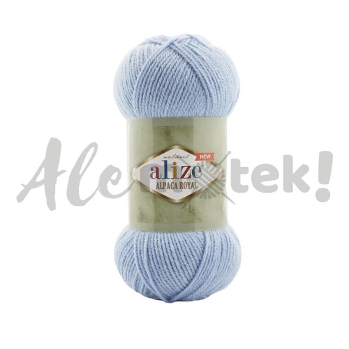 Alize Alpaca Royal 356 - błękitny