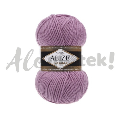 Włóczka Alize Lanagold 28 wrzosowy 51% Akryl 49% Wełna 240 metrów 100 gr