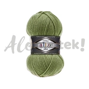 Alize Superlana Midi 620 - ciemny oliwkowy 