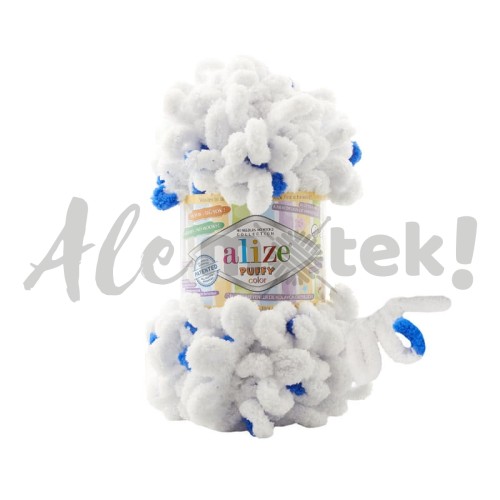 Włóczka Alize Puffy Color 6471 pętelkowa rękodzieła (100gr/9mt)