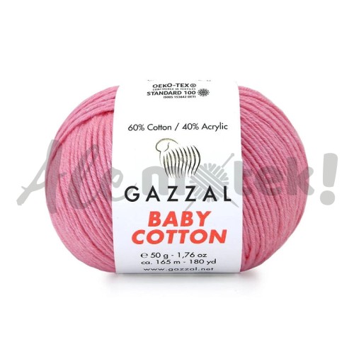 Gazzal Baby Cotton 3468 - różowy