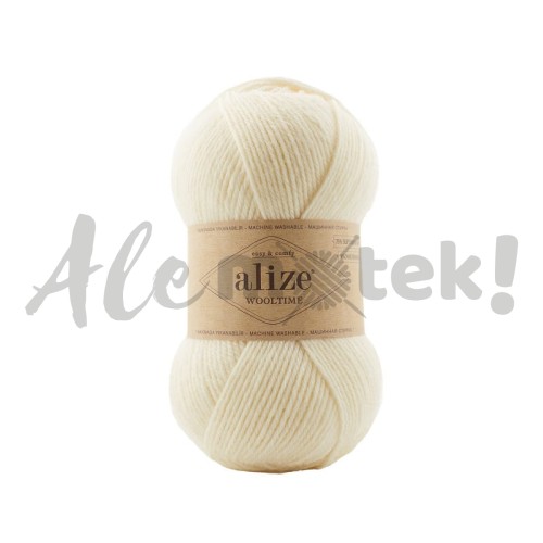 Alize Wooltime 01 - kremowy