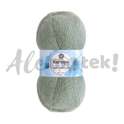 Kartopu Angora Natural Lux 427 - miętowy