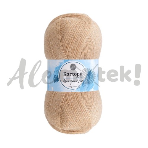 Kartopu Angora Natural Lux 837 - piaskowy