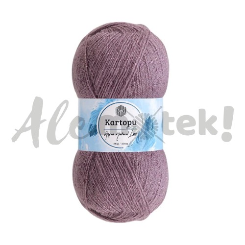 Kartopu Angora Natural Lux 746 - lawendowy