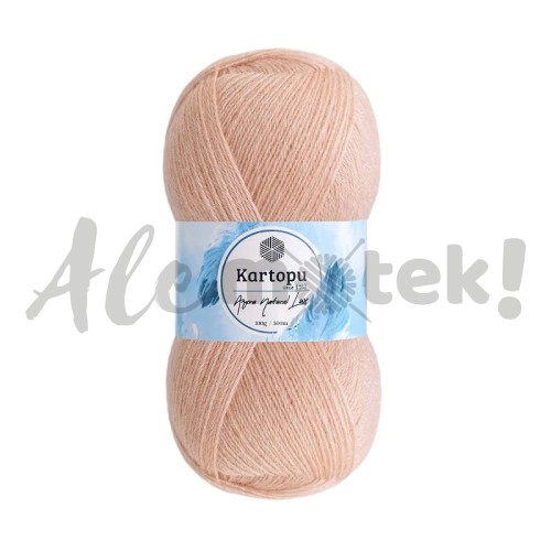 Kartopu Angora Natural Lux 1873 - pudrowy