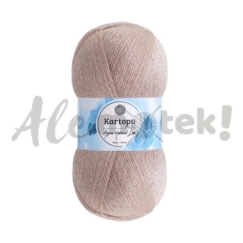 Kartopu Angora Natural Lux 762 - beżowy