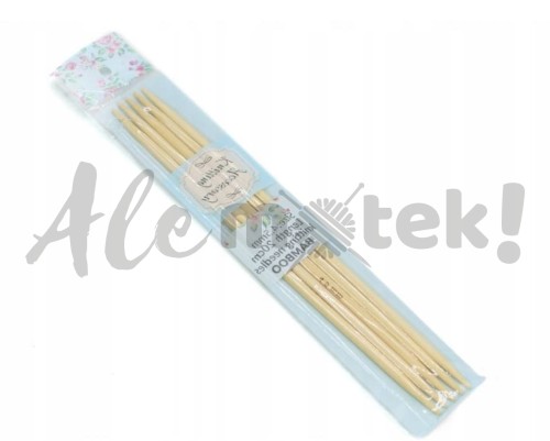 Druty Bambusowe do Skarpet KPL 5szt - 4,5mm