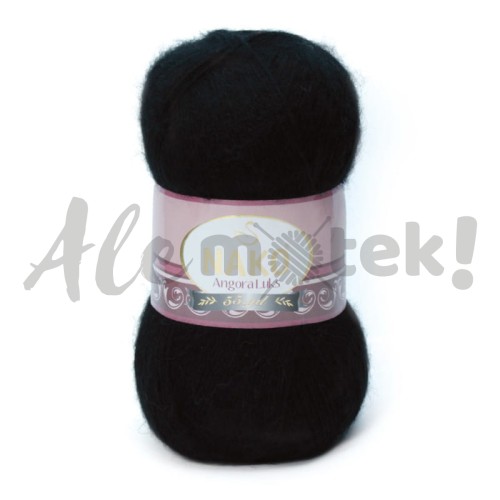 Angora Luks 217 Czarny
