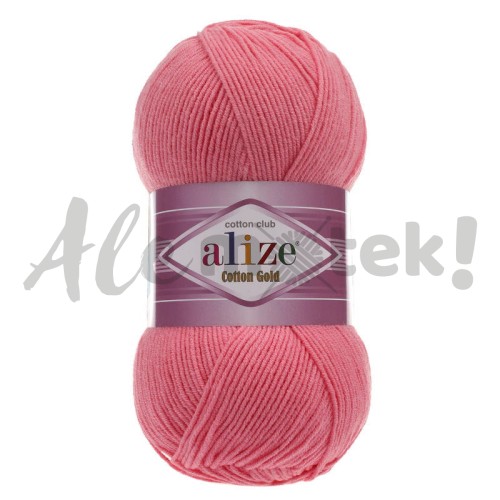 Alize Cotton Gold 33 - cukierkowy różowy