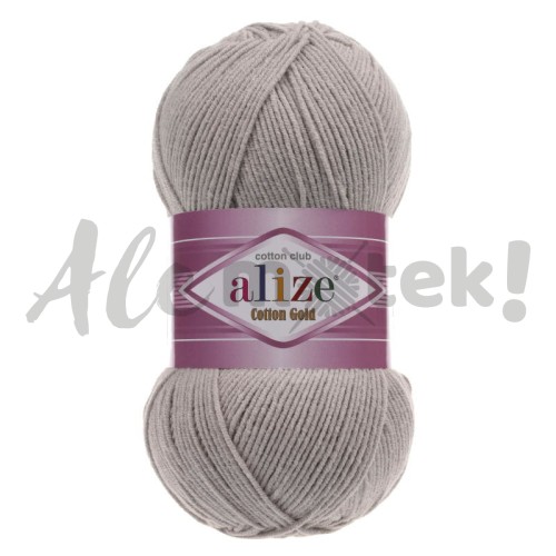 Alize Cotton Gold 200 - jasny stalowy