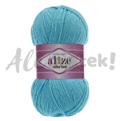 Alize Cotton Gold 287 - turkusowy