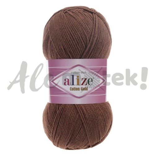 Alize Cotton Gold 493 - brązowy