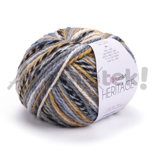 Włóczka YarnArt Heritage 331 Siena 25% Akryl 75% Wełny 50gr 125mt