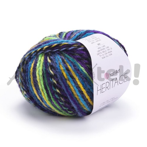 Włóczka YarnArt Heritage 334 Sydney 25% Akryl 75% Wełny 50gr 125mt