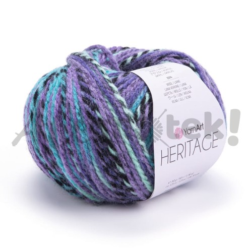 Włóczka YarnArt Heritage 339 Stambuł 25% Akryl 75% Wełny 50gr 125mt