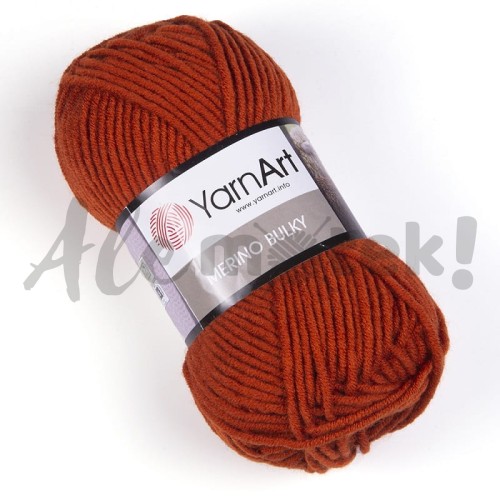 YarnArt Merino Bulky 3027 - rudy