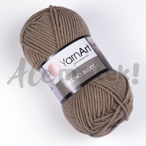 YarnArt Merino Bulky 218 - ciemny beżowy