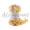 Włóczka Alize Puffy Color 6464 pętelkowa rękodzieła (100gr/9mt)