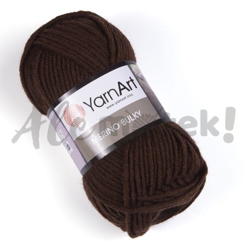 YarnArt Merino Bulky 3067 - czekoladowy ciemny 