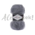 Alize Mohair Classic 87 - ciemno szary