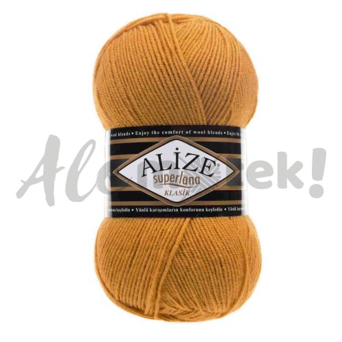 Alize Superlana Klasik 02 - szafranowy