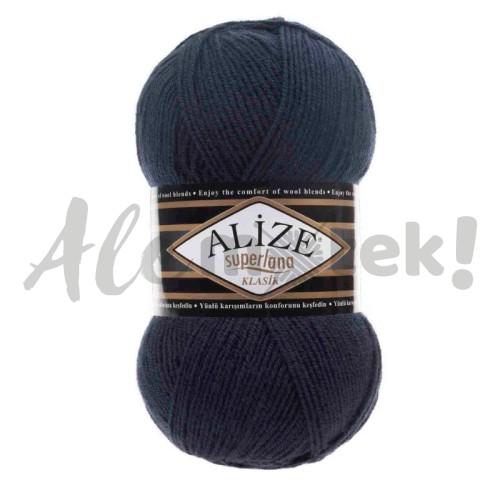 Alize Superlana Klasik 58 - granatowy