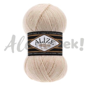 Alize Superlana Klasik 310 - ciepły beżowy