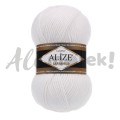Włóczka Alize Lanagold 55 biały 51% Akryl 49% Wełna 240 metrów 100 gr -